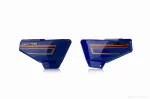 Пластик Alpha, бічна пара на бардачок, синя, QT-012268