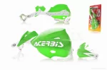 Захист рук на кермо (пара) мото #6 "ACERBID" (зелений), QT-012679