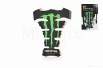 Наклейка на бак "MONSTER" зелена #1 #уцінка, QT-028279