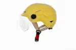 Шлем каска "DAVID" (#D316, желтый, M-XL, ABS), QT-032287