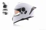 Шлем трансформер "IBK" (#965A габарит 3 режима, белый, L, очки), QT-036117