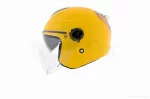Шлем открытый "DAVID" (#D020, желтый, XL, очки, ABS), QT-032941