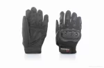 Перчатки мото "FX" L, черные, QT-035181