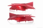 Пластик DIAMOND 125 боковини, червоний "SKYMOTO", QT-035376