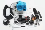 Тример (мотокоса) MAKITA GT4800 - 4,8кВт (шпуля-1шт+ніж 3Т-1шт+40Тпоб-1шт, труба D-28mm x 9T), FIX-202836