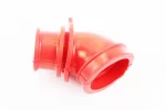 Патрубок фільтра повітряного Suzuki AD50 LET'S, силікон (ЧЕРВОНИЙ), FIX-204869