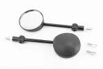 Зеркала складные к-кт Круглые-черные "МОТО", м10, тип 1, FIX-208339