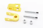 Подовжувач заднього амортизатора 25мм к-кт 2шт, жовтий, FIX-301721