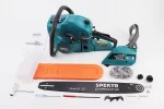 Бензопила SPEKTR SCS-6300 62cc (6,3кВт. шина 18", цепь 325-1,5-72зв. круг. зуб), плавный пуск, FIX-201883