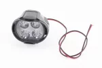 Фара дополнительная светодиодная влагозащитная - 4 LED с креплением, 65*50мм, FIX-208583