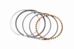 Кольца поршневые 60cc 44мм + 0,25, FIX-309064