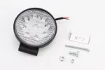Фара дополнительная светодиодная влагозащитная - 9 LED с креплением, круглая 115мм, FIX-324545