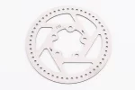 Тормозной диск 110мм, Е9 (электросамокат), без болтов, FIX-206172