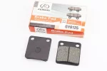 Гальмівні колодки (дискові) Honda DI050 / Tact 50; DAELIM GZ50; SYM- Orbit 50; KYMCO- MXU 400 к-кт 2шт чорні, від 10шт -12%,