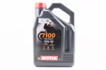Масло 4T 10W-40 - синтетическое мотоциклетное "7100 SYNTHETIC 100%", 4L, FIX-304315