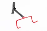 Крепление велосипеда за раму к стене складное, чёрно-красное HS-017 (без дюбелей), от 10шт -10%, FIX-409059