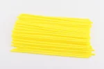 Накладки на спицы 4*235мм, к-кт 72шт, ЖЕЛТЫЙ, FIX-207890