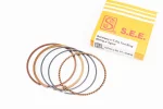 Кольца поршневые 150cc 57,4мм STD желтая коробка, FIX-310309