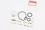 Ремонтный комплект карбюратора Honda TACT AF16, 13 деталей+поплавок, FIX-347545