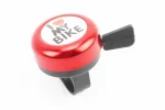 Звонок механический "I love my Bike", красный, FIX-409295