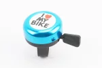 Звонок механический "I love my Bike", синий, FIX-409355