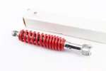 Амортизатор задний GY6/Honda - 280мм*d51мм (втулка 10мм / вилка 8мм) регулир., красный, FIX-328219