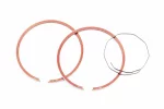 Кільця поршневі Honda DIO50 39мм +0,75 (замки внутрішні), FIX-336745