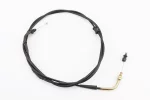 Трос газа 4Т-50cc (крепление верхнее с резьбой) (трос 204см; кожух 192см), FIX-305004