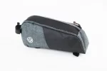 Сумка на раму 250х110х60мм, крепл. на липучке, серо-чёрная, FIX-409778