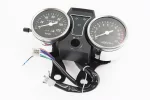 Спідометр у зборі "подвійний" 120 км/год тахометр електронний (вузьке кріплення, фішки мама-тато), FIX-319381