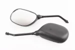 Зеркала к-кт YAMAHA- черные "капли", м8, FIX-301029