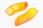 Honda DIO AF-18 "стекло"- поворотов задних к-кт 2шт, желтые, FIX-329080