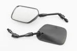 Зеркала к-кт КВАДРАТ- черные , м10, FIX-301043