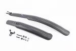 Крылья пластмассовые 26" MTB длинные, чёрные, FIX-403086