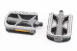 Педали CITY 9/16" (105.5x74x26mm) пластиковые, чёрно-серые NW-88, FIX-403270