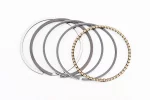Кольца поршневые СВ125cc 56,5мм STD (толщина - 1,20мм), FIX-321029