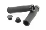 Ручки керма 130мм з затискачем Lock-On, чорні TPE-187A, FIX-403444