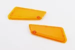 Suzuki ADDRESS V "стекло"- поворотов передних к-кт 2шт, желтые, FIX-329627