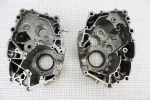 УЦЕНКА ZS250-4B/Honda - CBT250 Картер двигателя левый + правый к-кт (небольшой налет), FIX-351150