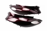 Yamaha JOG SA-36J/39J пластик - верхний боковой лев+прав к-кт 2шт, БОРДОВЫЙ, FIX-329642