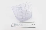 Корзина багажная передняя 26", белая JL-CK055 (возможны царапины, сколы, дефекты покраски), FIX-403562