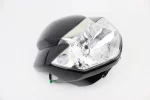 Пластик - обтекатель + ветровик, фара, ЧЕРНЫЙ (TVS Apache RTR 160), FIX-351212