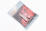 Тормозные колодки (дисковые) Yamaha DT 50LC/YZ 80/YZ 85/TT-R 125 к-кт красные, FIX-351277
