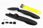 Крылья пластмассовые 24-26" MTB, чёрные SMG-669, FIX-403671