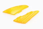 Yamaha JOG NEXT ZONE ZR "стекло"- поворотов передних к-кт 2шт, желтые, тип 2, FIX-329801