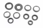 Сальники к-кт 10шт (17x30x7/10; 22x35x7; 23x36,5x6-2шт; 25x52x6; 34x43x5/8-4шт; 34x52x9) Планета, FIX-342138