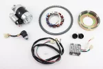 Комплект для переоснащения мотоблока под электростартер 178F (электростартер, замок, проводка, магнето, реле, венец), FIX-999341