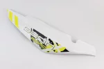 X-Road Light 200-250 пластик - задний боковой левый, БЕЛЫЙ с желтым рисунком, FIX-359282