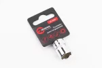 Головка торцевая 6-гранная 1/4" 14мм CrV ET-0444, FIX-702128