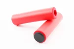 Ручки керма 130мм, пінорезинові, червоні, FIX-412139